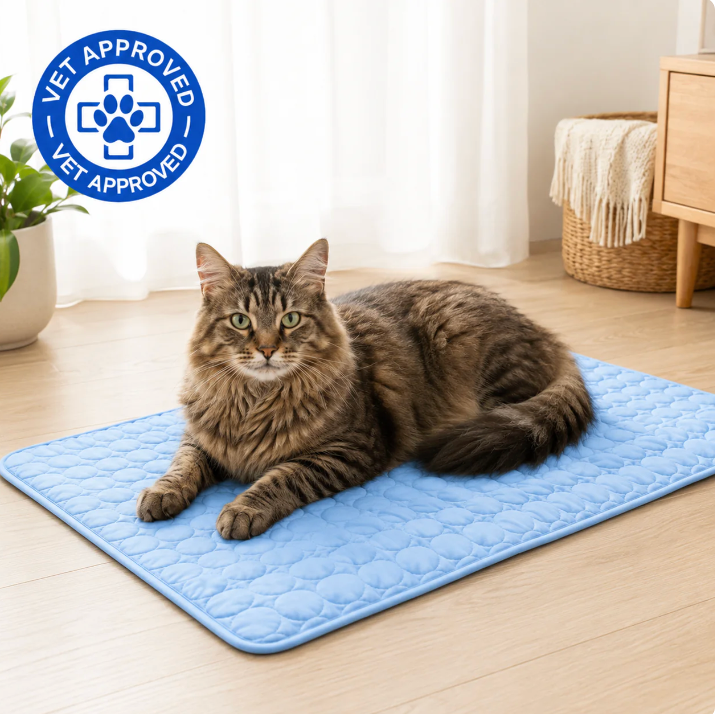 Protect Your Cat From Heatstroke with Firmelle Cooling Mat